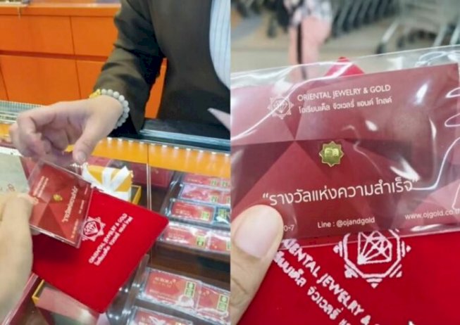 แชร์สนั่น-สาวรีวิวลองขายทองในกล่องตักแม่ค้าคนดัง-ได้เงินเท่าไหร่กัน?-–-ข่าวสด